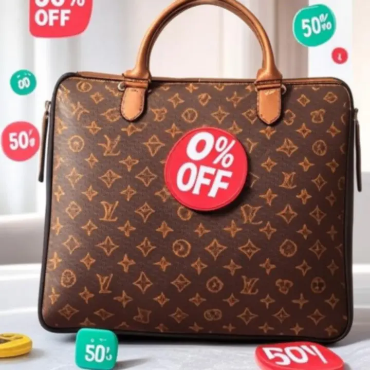 Stylowy baner prezentujący wyróżnioną markę z atrakcyjną zniżką