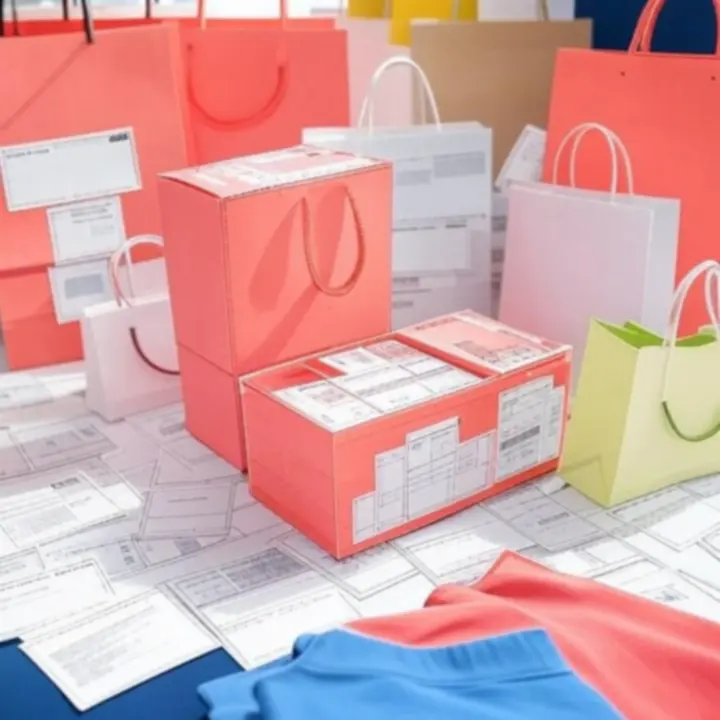 Promocyjny baner z wyróżnionymi kuponami na modne marki